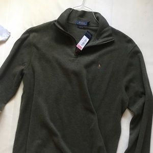 Ralph Lauren dark olive pullover
